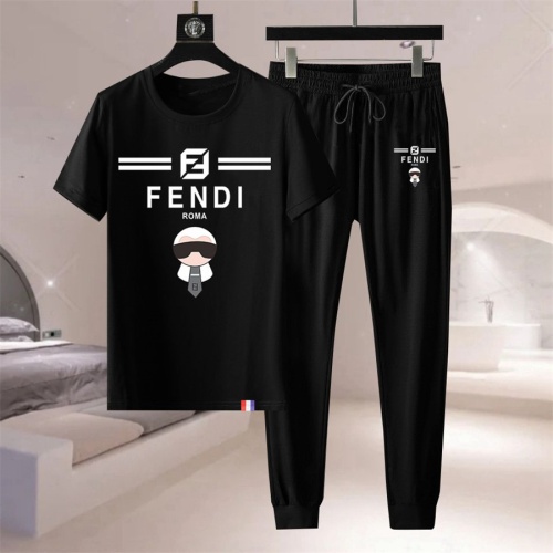 Fendi Tracksuits Short Sleeved For Men #1211872