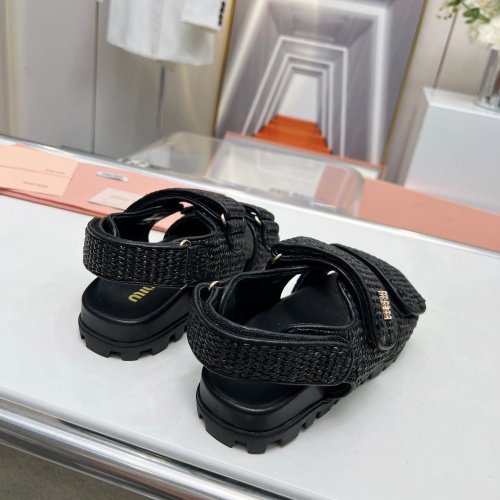 Replica MIU MIU Sandal For Women #1212095 $96.00 USD for Wholesale