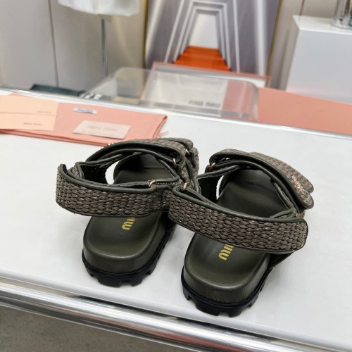 Replica MIU MIU Sandal For Women #1212096 $96.00 USD for Wholesale
