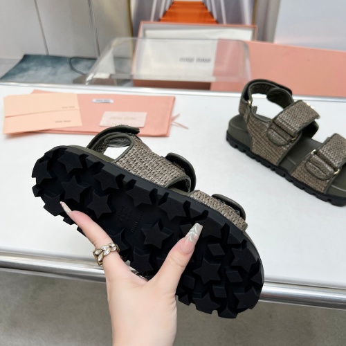 Replica MIU MIU Sandal For Women #1212096 $96.00 USD for Wholesale