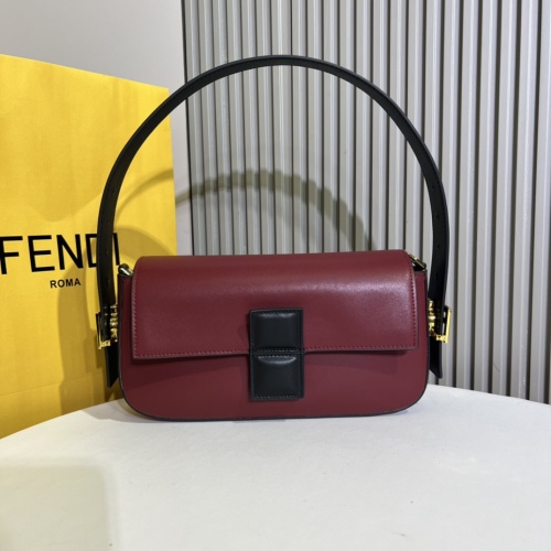 Fendi AAA Quality Shoulder Bags For Women #1212283 $102.00 USD, Wholesale Replica Fendi AAA Quality Shoulder Bags