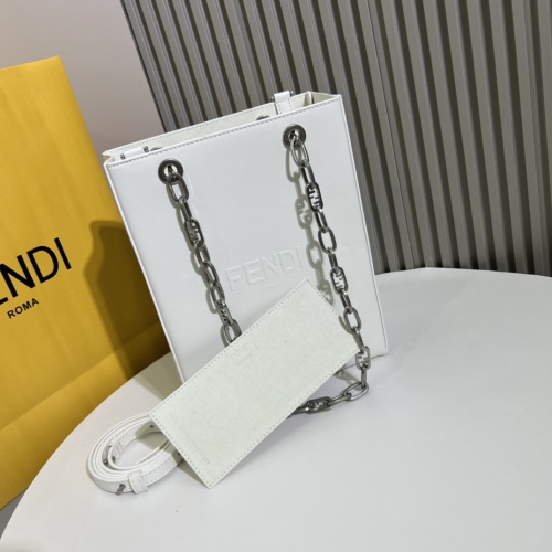 Replica Fendi AAA Quality Messenger Bags For Women #1212372 $100.00 USD for Wholesale