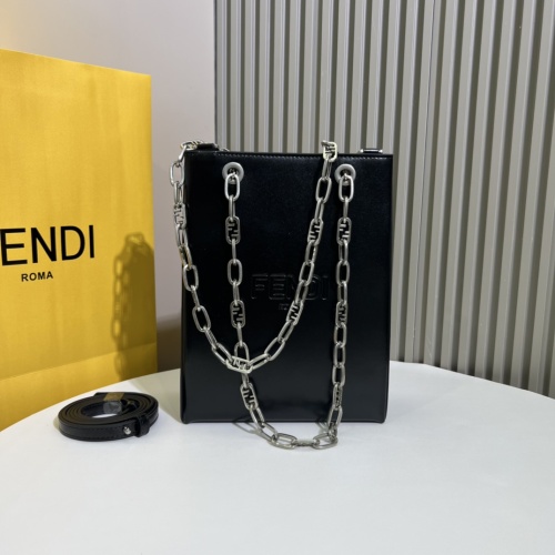 Replica Fendi AAA Quality Messenger Bags For Women #1212373 $100.00 USD for Wholesale