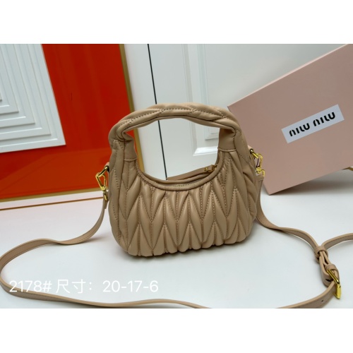 Replica MIU MIU AAA Quality Messenger Bags For Women #1212411 $72.00 USD for Wholesale
