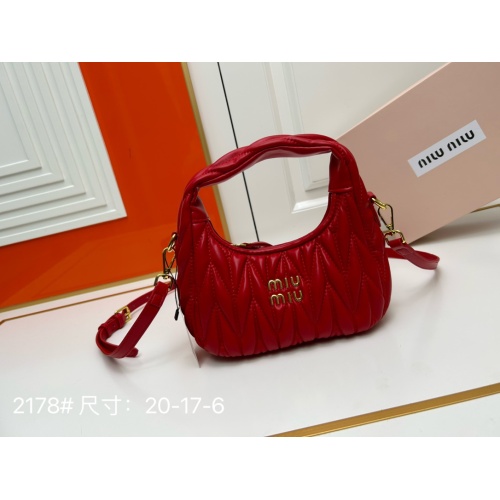 MIU MIU AAA Quality Messenger Bags For Women #1212417 $72.00 USD, Wholesale Replica MIU MIU AAA Messenger Bags