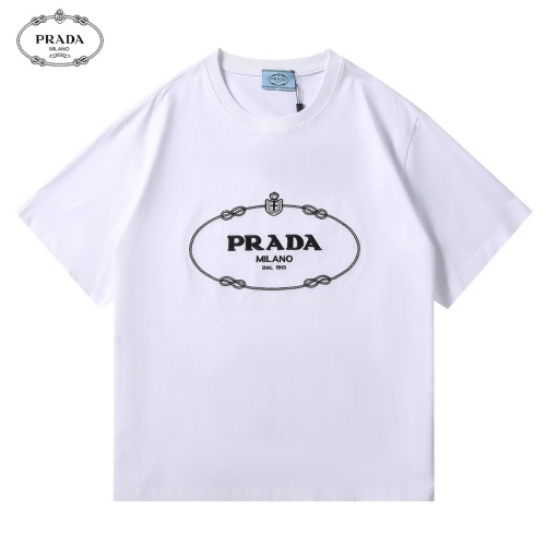 Prada T-Shirts Short Sleeved For Unisex #1212545