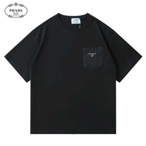 Prada T-Shirts Short Sleeved For Unisex #1212549 $29.00 USD, Wholesale Replica Prada T-Shirts