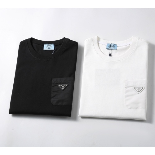 Replica Prada T-Shirts Short Sleeved For Unisex #1212549 $29.00 USD for Wholesale