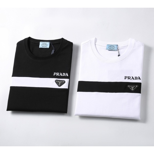 Replica Prada T-Shirts Short Sleeved For Unisex #1212550 $29.00 USD for Wholesale