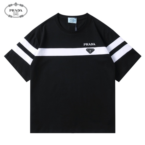 Prada T-Shirts Short Sleeved For Unisex #1212551 $29.00 USD, Wholesale Replica Prada T-Shirts