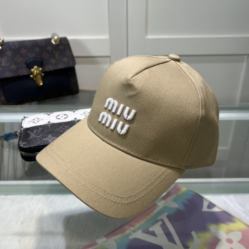 MIU MIU Caps #1212709 $27.00 USD, Wholesale Replica MIU MIU Caps
