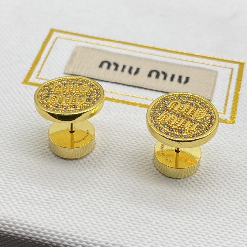MIU MIU Earrings For Women #1213033 $27.00 USD, Wholesale Replica MIU MIU Earrings