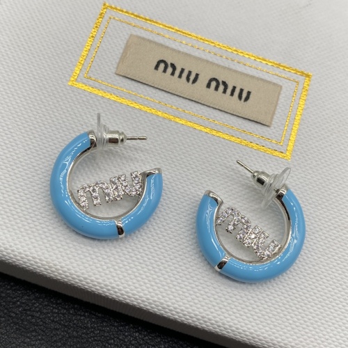 MIU MIU Earrings For Women #1213036 $27.00 USD, Wholesale Replica MIU MIU Earrings