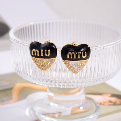 MIU MIU Earrings For Women #1213079 $27.00 USD, Wholesale Replica MIU MIU Earrings