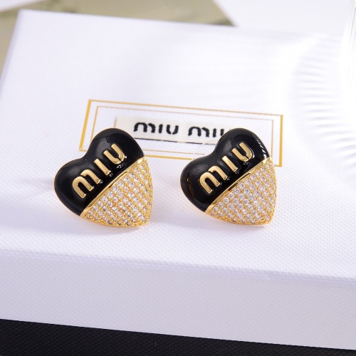 Replica MIU MIU Earrings For Women #1213079 $27.00 USD for Wholesale