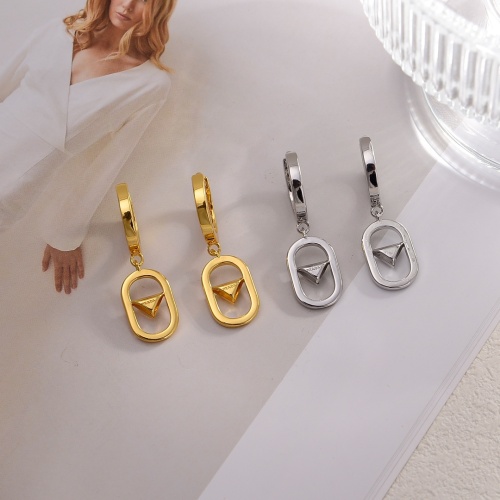 Replica Prada Earrings For Women #1213081 $27.00 USD for Wholesale