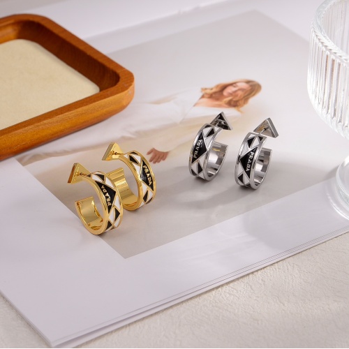Replica Prada Earrings For Women #1213084 $29.00 USD for Wholesale