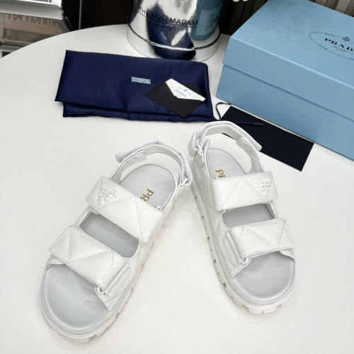 Replica Prada Sandal For Women #1213748 $100.00 USD for Wholesale