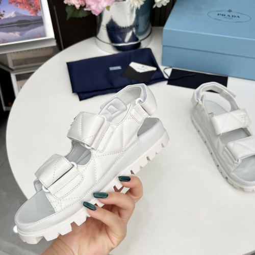 Replica Prada Sandal For Women #1213748 $100.00 USD for Wholesale
