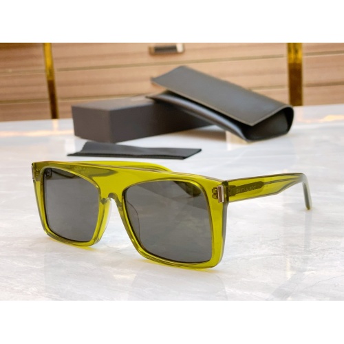 Yves Saint Laurent YSL AAA Quality Sunglasses #1214110 $60.00 USD, Wholesale Replica Yves Saint Laurent YSL AAA Quality Sunglasses