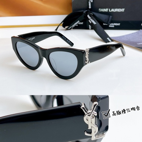 Yves Saint Laurent YSL AAA Quality Sunglasses #1214120 $60.00 USD, Wholesale Replica Yves Saint Laurent YSL AAA Quality Sunglasses