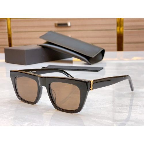 Yves Saint Laurent YSL AAA Quality Sunglasses #1214137 $56.00 USD, Wholesale Replica Yves Saint Laurent YSL AAA Quality Sunglasses