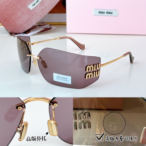 MIU MIU AAA Quality Sunglasses #1214395 $72.00 USD, Wholesale Replica MIU MIU AAA Sunglasses