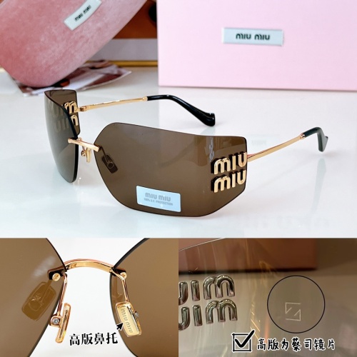 MIU MIU AAA Quality Sunglasses #1214398 $72.00 USD, Wholesale Replica MIU MIU AAA Sunglasses