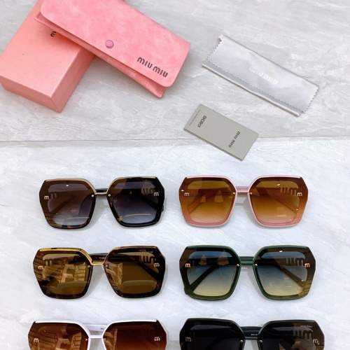 Replica MIU MIU AAA Quality Sunglasses #1214420 $64.00 USD for Wholesale