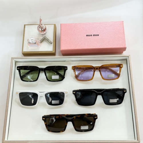 Replica MIU MIU AAA Quality Sunglasses #1214429 $64.00 USD for Wholesale
