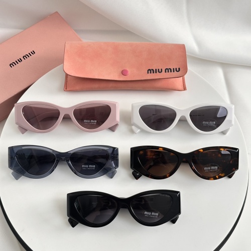 Replica MIU MIU AAA Quality Sunglasses #1214436 $48.00 USD for Wholesale