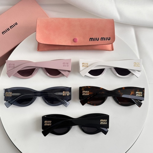 Replica MIU MIU AAA Quality Sunglasses #1214436 $48.00 USD for Wholesale