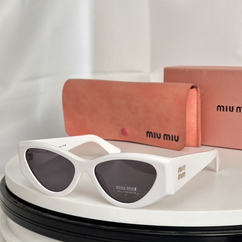 MIU MIU AAA Quality Sunglasses #1214437 $48.00 USD, Wholesale Replica MIU MIU AAA Sunglasses