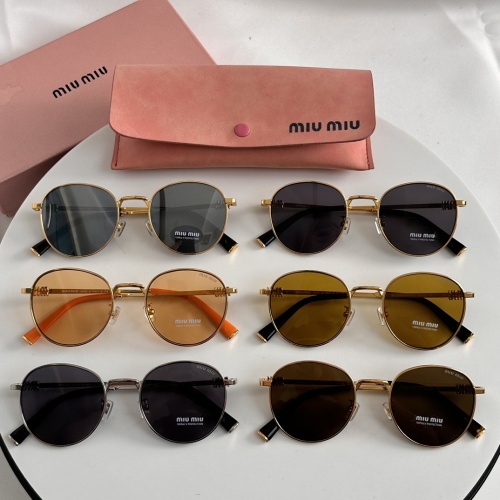 Replica MIU MIU AAA Quality Sunglasses #1214443 $60.00 USD for Wholesale