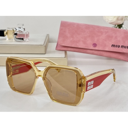 MIU MIU AAA Quality Sunglasses #1214460 $60.00 USD, Wholesale Replica MIU MIU AAA Sunglasses