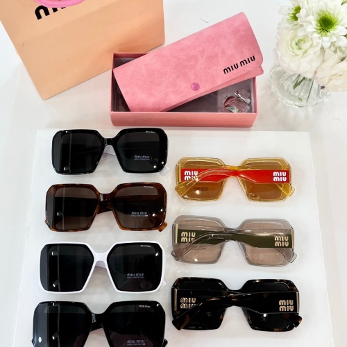 Replica MIU MIU AAA Quality Sunglasses #1214460 $60.00 USD for Wholesale