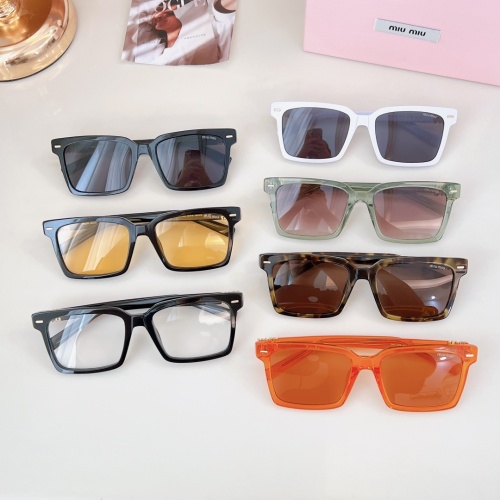 Replica MIU MIU AAA Quality Sunglasses #1214462 $60.00 USD for Wholesale