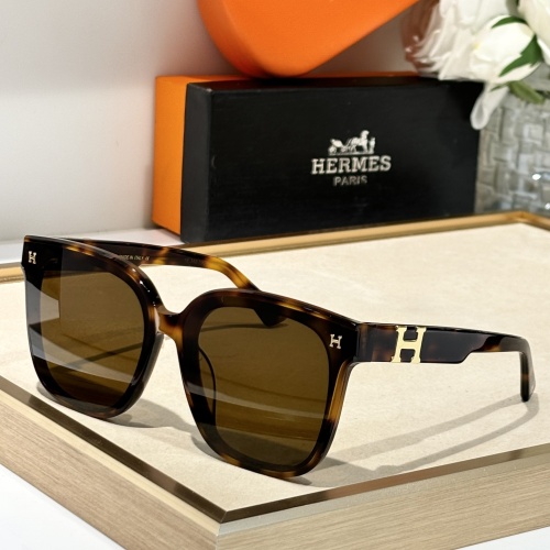 Hermes AAA Quality Sunglasses #1214608