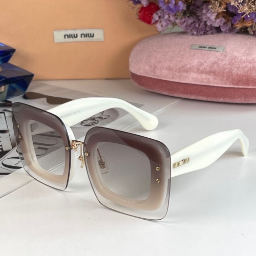 MIU MIU AAA Quality Sunglasses #1215258 $60.00 USD, Wholesale Replica MIU MIU AAA Sunglasses