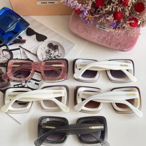 Replica MIU MIU AAA Quality Sunglasses #1215258 $60.00 USD for Wholesale