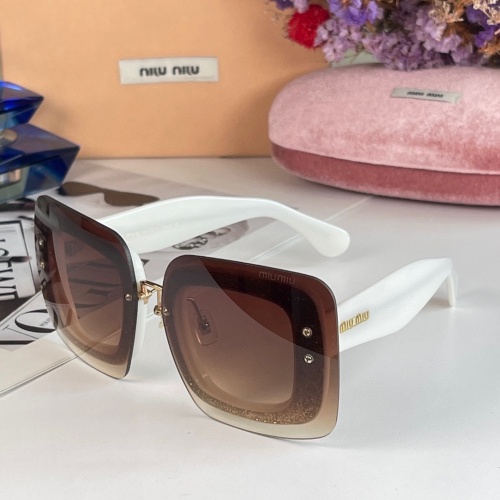 MIU MIU AAA Quality Sunglasses #1215259 $60.00 USD, Wholesale Replica MIU MIU AAA Sunglasses