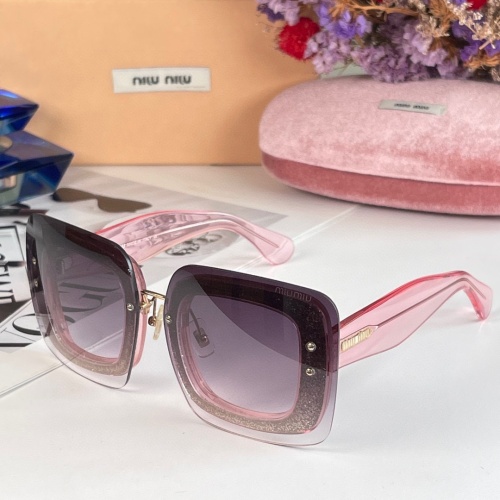 MIU MIU AAA Quality Sunglasses #1215263 $60.00 USD, Wholesale Replica MIU MIU AAA Sunglasses
