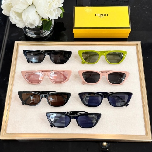 Replica Fendi AAA Quality Sunglasses #1215341 $85.00 USD for Wholesale