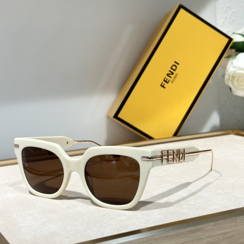 Fendi AAA Quality Sunglasses #1215343