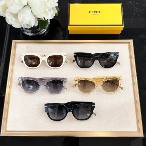 Replica Fendi AAA Quality Sunglasses #1215343 $68.00 USD for Wholesale