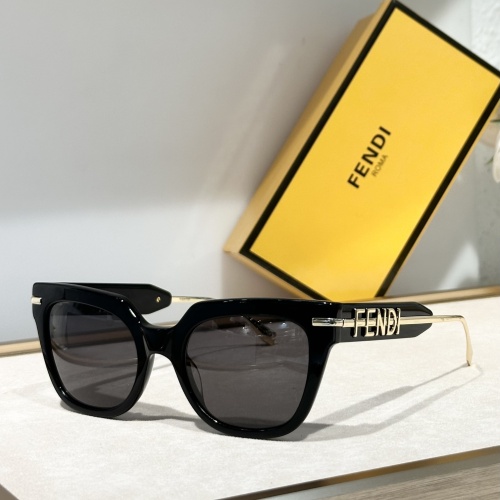 Fendi AAA Quality Sunglasses #1215345