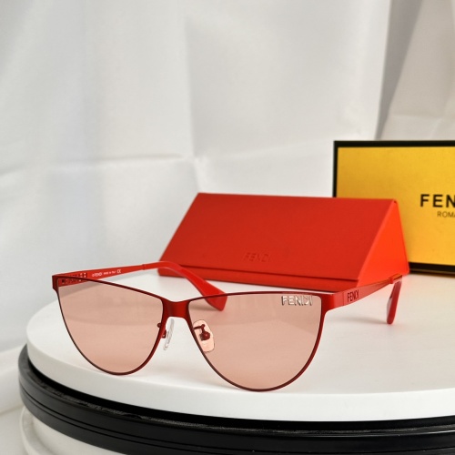Fendi AAA Quality Sunglasses #1215351 $64.00 USD, Wholesale Replica Fendi AAA Quality Sunglasses