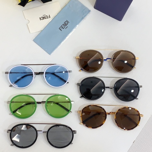 Replica Fendi AAA Quality Sunglasses #1215359 $64.00 USD for Wholesale