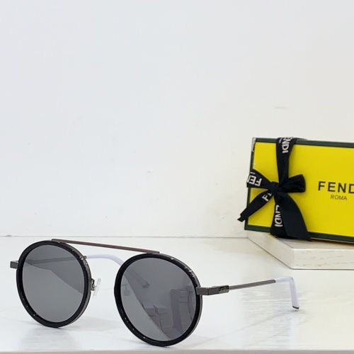 Fendi AAA Quality Sunglasses #1215360 $64.00 USD, Wholesale Replica Fendi AAA Quality Sunglasses