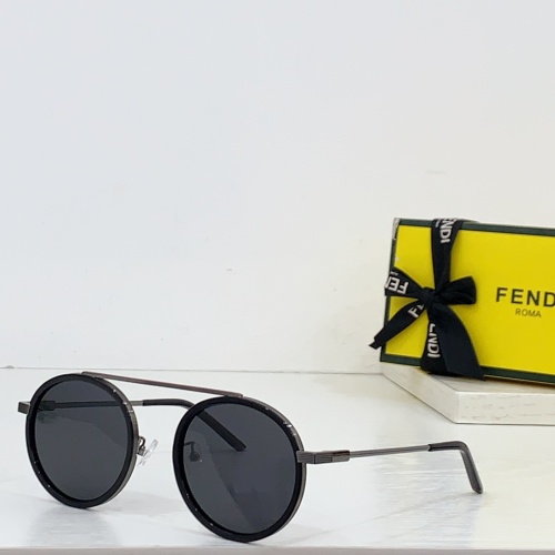 Fendi AAA Quality Sunglasses #1215361 $64.00 USD, Wholesale Replica Fendi AAA Quality Sunglasses